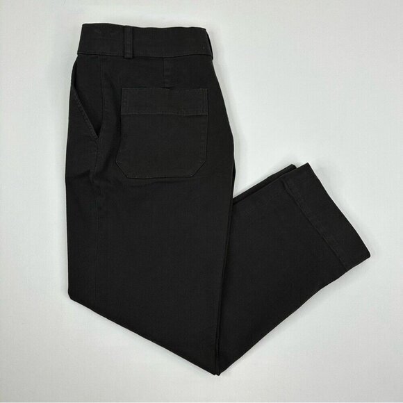 Everlane‎ Women’s NWT Black The Organic Straight-Leg Minimalist Pant 6/W29/L26 - Picture 3 of 12